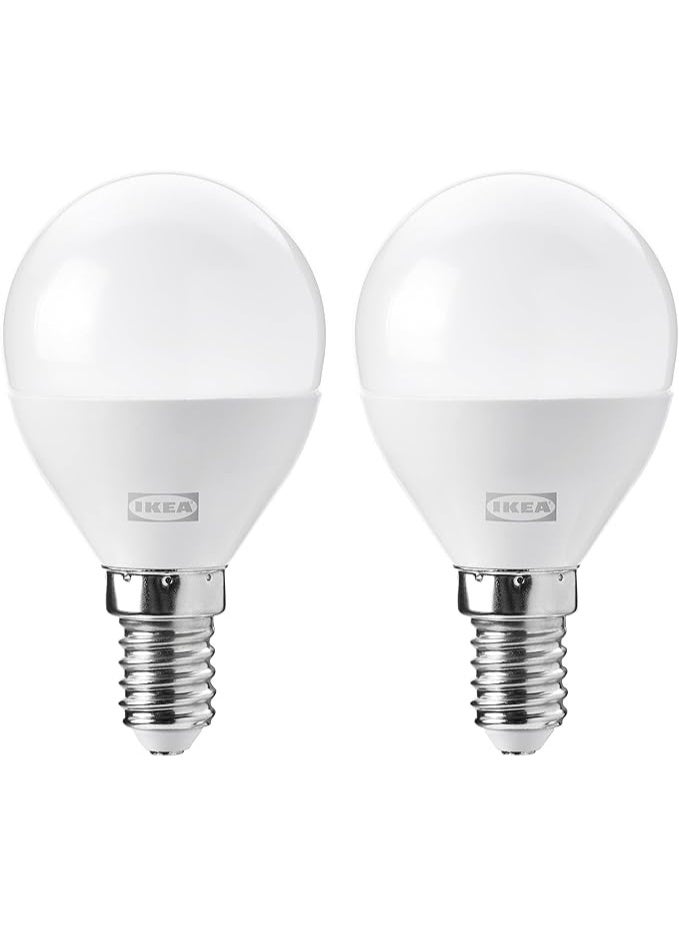 LED Bulb E14 806 Lumen, 45 mm, dimmable/Globe Opal White